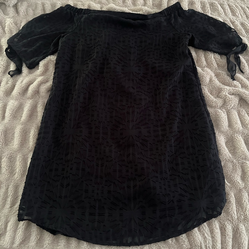 a.n.a. | off shoulder lightweight dress.